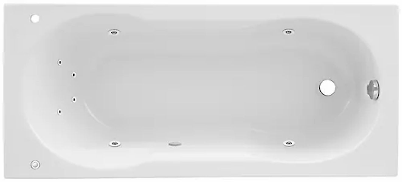 OTTOFOND Whirlpool-Badewanne »Julia« Höhe 40 cm ergonomisch geformt Typ 1, günstig online kaufen