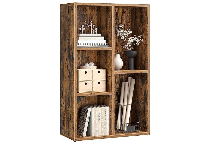 VASAGLE Bücherregal Standregal, Bücherschrank, mit 4/5/7/8 Fächern, Büroreg günstig online kaufen