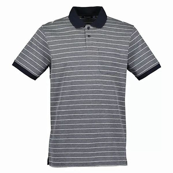 Blue Seven Poloshirt Herren Kurzarm-Shirt Polo-Kragen mit Streifenmuster un günstig online kaufen