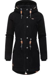 Ragwear Winterjacke "Canny Corduroy" mit Kapuze stylischer Damen Cordmantel günstig online kaufen
