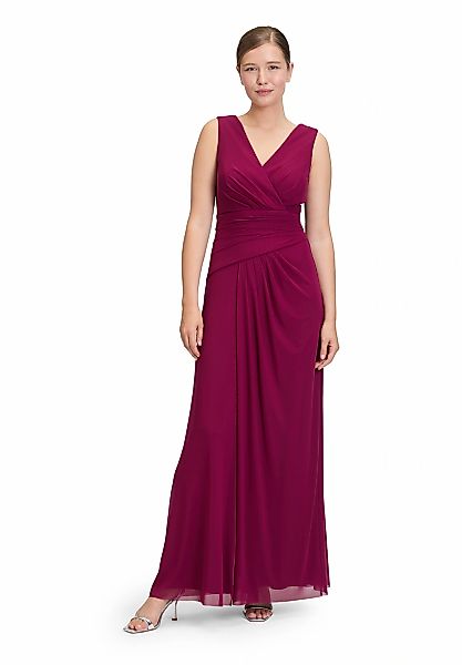 Vera Mont Abendkleid "Vera Mont Damen Abendkleid mit V-Ausschnitt", Falten günstig online kaufen