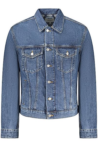 Pepe Jeans Outdoorjacke Herren Jeansjacke Blau: Regular Fit, Gewaschener Lo günstig online kaufen