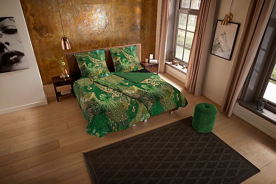 PURE luxury collection Wendebettwäsche "Louise" 2 Stk. tlg. Mikrofaser, 135 günstig online kaufen