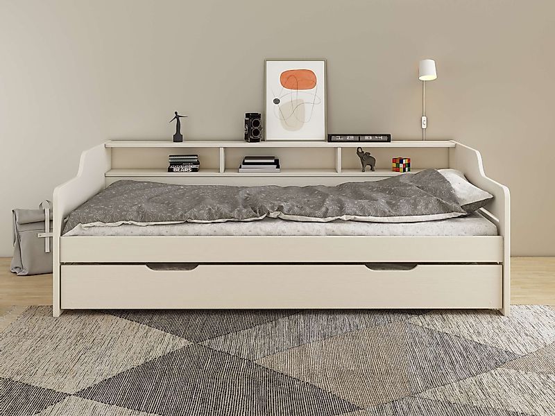 Home affaire Daybett »"REETE1", Stauraum, Funktionsbett, Kinderbett, inklus günstig online kaufen