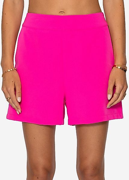 SASSYCLASSY Shorts Elegante Shorts Damen Sommer High Waist Stoffhose mit Re günstig online kaufen