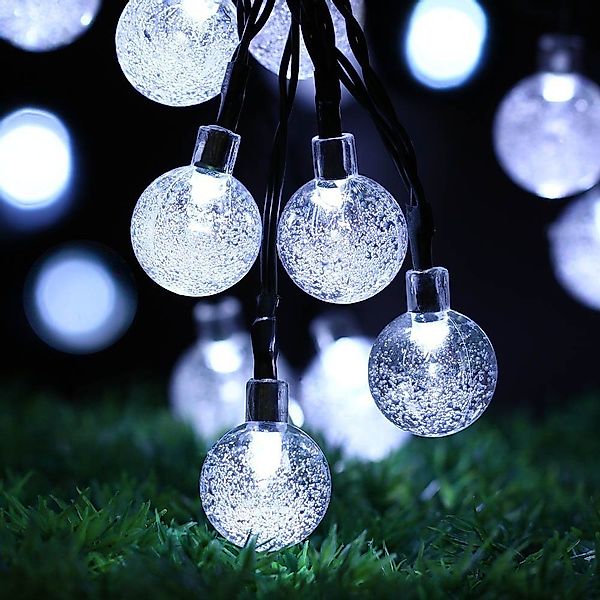 Rosnek LED-Lichterkette Lichterkette Außen Solar, Solar günstig online kaufen