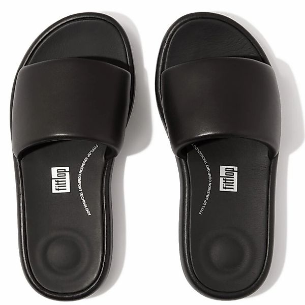 Fitflop Pantolette "IQUSHION D-LUXE PADDED LEATHER SLIDES", Sommerschuh, Sc günstig online kaufen