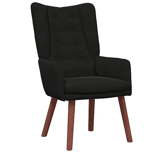 vidaXL Sessel Sessel Schwarz 63 x 67 x 94 cm Samt (1-St) günstig online kaufen