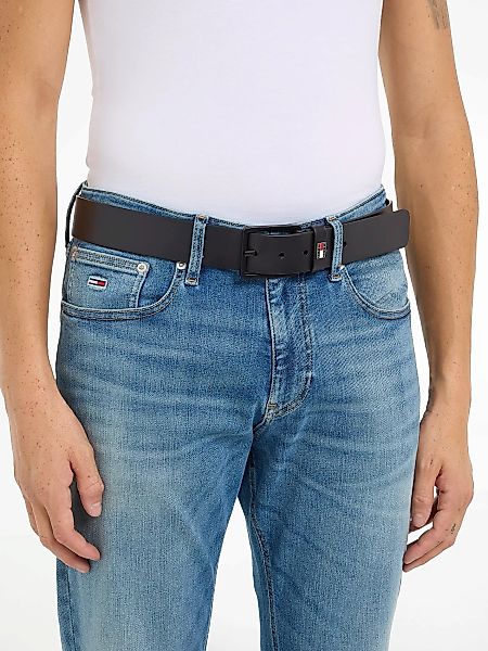 Tommy Jeans Ledergürtel "TJM Flag Leather 4.0 cm", mit Tommy Jeans Logoschr günstig online kaufen