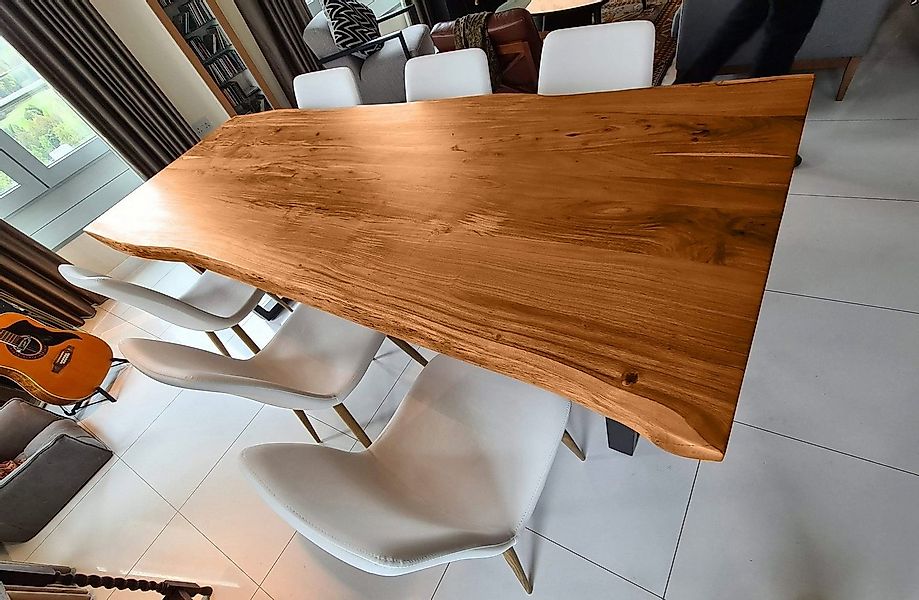 Sitheim-Europe Esstisch PHOENIX Massiver Baumstamm Esstisch 180/200/220cm A günstig online kaufen