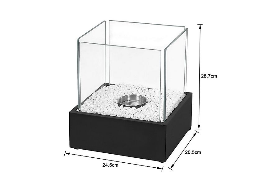 FIVMEN Tischfeuer Bioethanol Kamin Tischkamin für Indoor & Outdoor Tragbare günstig online kaufen