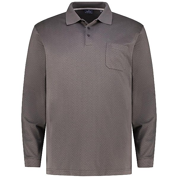 RAGMAN Poloshirt "Soft Knit", bügelleicht Farbe anthrazit Größe: 6XL günstig online kaufen