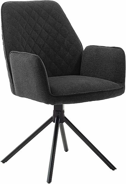 MCA furniture Esszimmerstuhl »ACANDI«, (2er-Set),drehbar 180°, Sitzhöhe von günstig online kaufen
