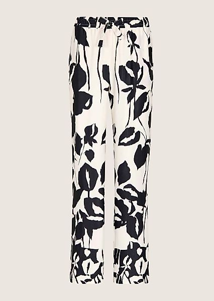 MADELEINE Chinos "Palazzohose Sommerhose mit floralem Muster" günstig online kaufen