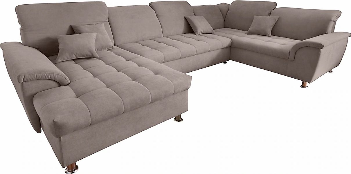 DOMO collection Wohnlandschaft "Franzi optional mit Bettfunktion, Bettkaste günstig online kaufen