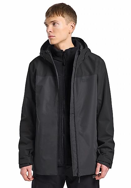 Jack Wolfskin 3-in-1-Funktionsjacke "TAUBENBERG 3IN1 JKT M", mit Kapuze, 3i günstig online kaufen