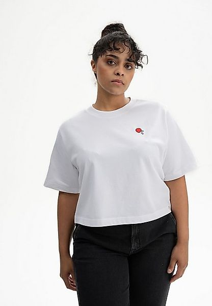 MELA Kurzarmshirt Cropped T-Shirt schwer JOSHNA günstig online kaufen