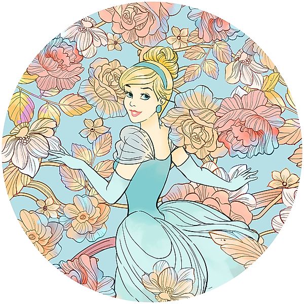 Komar Fototapete Cinderella Pastel Dreams D: ca. 125 cm günstig online kaufen