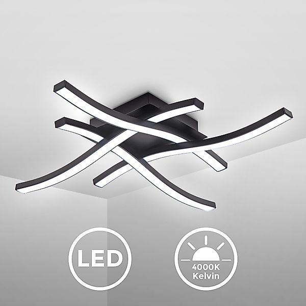 B.K.Licht LED Deckenleuchte BKL1431 LED Deckenlampe, günstig online kaufen