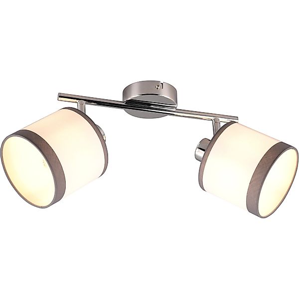 Reality Leuchten Deckenstrahler DAVOS, Deckenspot 2-flammig exkl 2xE14 max günstig online kaufen