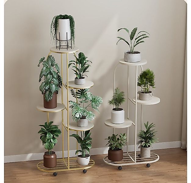 GarveeMore Blumenständer Pflanzenregal Blumentopfhalter Schmiedeeisen Ecke günstig online kaufen