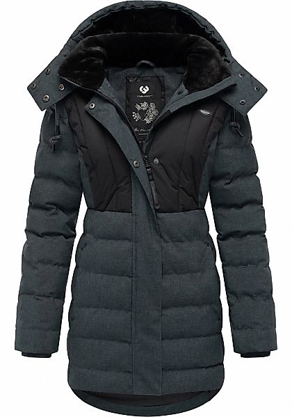Ragwear Winterjacke "Ashanta Block" mitKapuze Wasserdichter gesteppter Wint günstig online kaufen