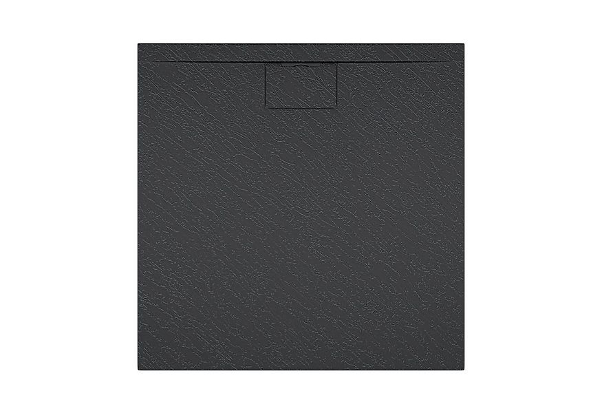 doporro Duschwanne Duschtasse flach aus Mineralguss DIN-Anschlüsse Boden Ge günstig online kaufen