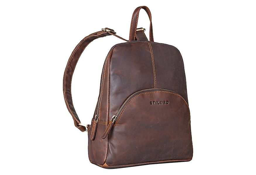 STILORD Cityrucksack "Josephine" Lederrucksack Damen Klein Echt-Leder mit v günstig online kaufen