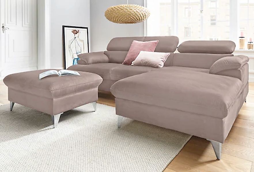 COTTA Polstergarnitur »Caluso L-Form« 2 Stk. tlg. Set bestehend aus: Ecksof günstig online kaufen