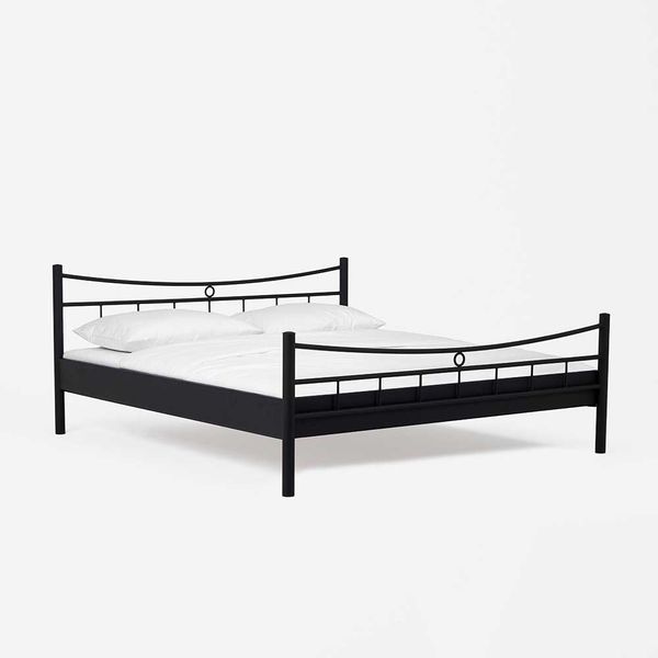 Metallbett aus Eisen Schwarz günstig online kaufen