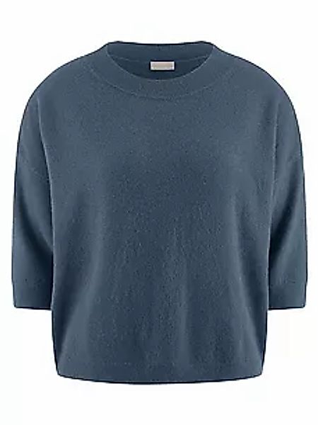Rundhals-Pullover include blau günstig online kaufen