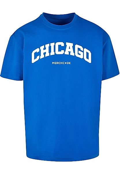 Merchcode T-Shirt "Merchcode Herren Chicago Wording - Heavy Oversize Tee", günstig online kaufen