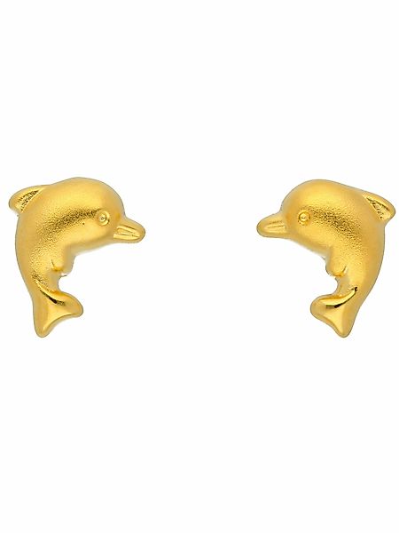Adelia´s Paar Ohrhänger "1 Paar 585 Gold Ohrringe / Ohrstecker Delphin", 58 günstig online kaufen