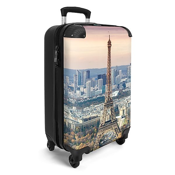 NoBoringSuitcases.com© Hartschalen-Trolley Eiffelturm - Herbst - günstig online kaufen