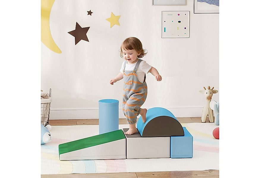 HOMCOM Bauklötze Bauspielzeug, für 1-3 Jahre alt Kinder Spielbausteine, (Ba günstig online kaufen
