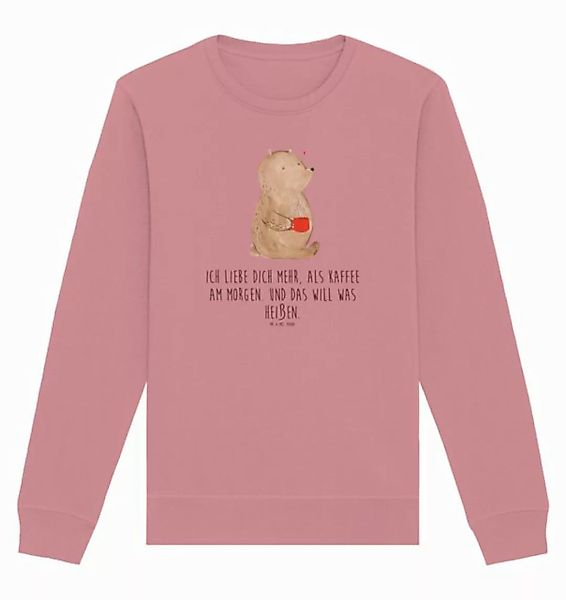 Mr. & Mrs. Panda Longpullover Größe XXL Bär Morgenkaffee - Canyon Pink - Ge günstig online kaufen