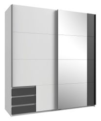 Wimex Schwebetürenschrank "Emden moderner Kleiderschrank mit Spiegel und Sc günstig online kaufen