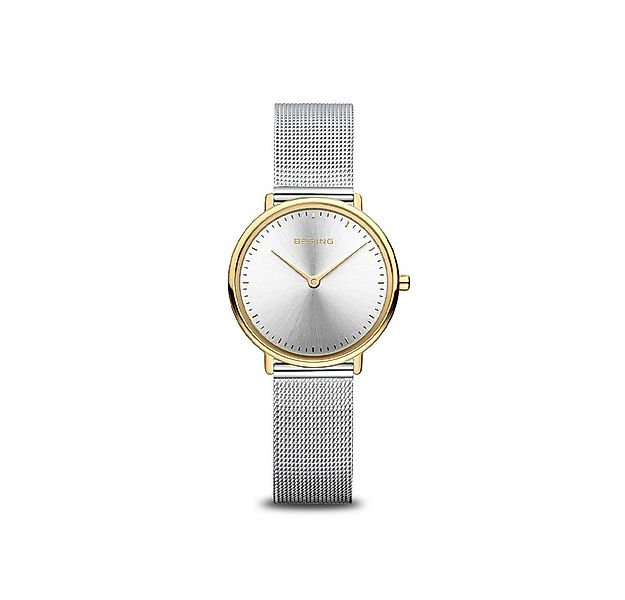 Bering Quarzuhr Bering Ultra Slim gold glänzend 15729-010 15729-010, Bering günstig online kaufen