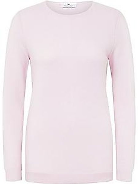 Rundhals-Pullover aus 100% Premium-Kaschmir Peter Hahn Cashmere rosé günstig online kaufen