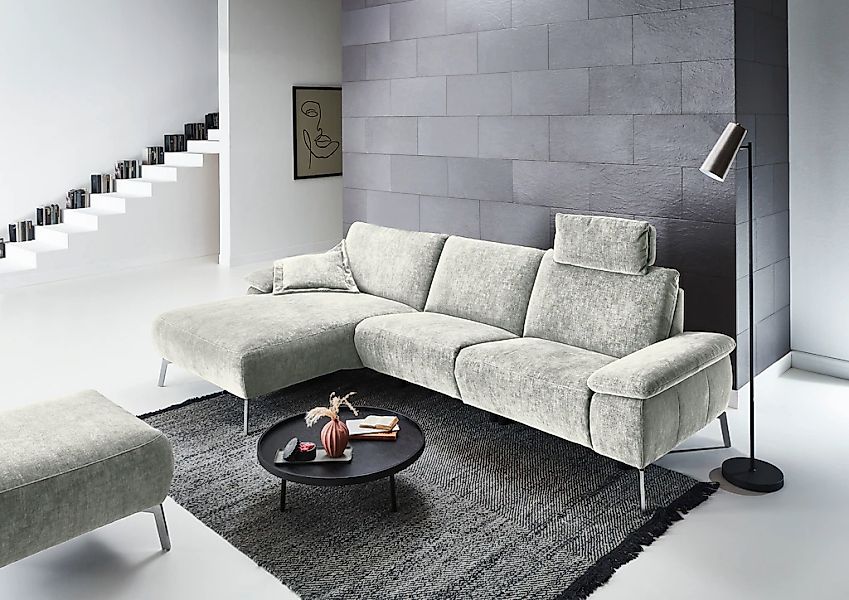 Home affaire Ecksofa "Bellini L-Form" teilmotorische Relaxfunktion an 1 Ele günstig online kaufen