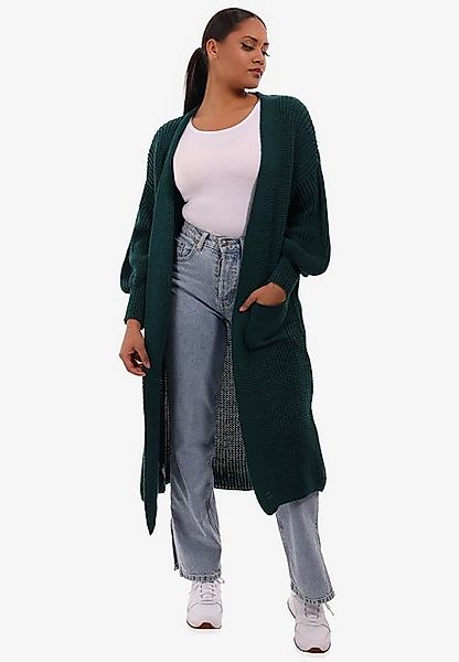 YC Fashion & Style Cardigan Damen Strickjacke Langarm mit Taschen, offener günstig online kaufen