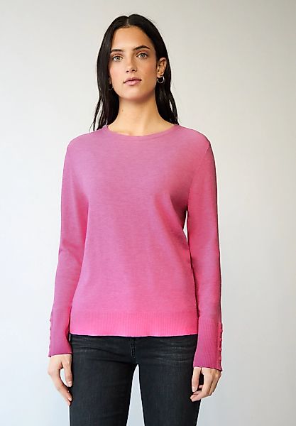 STREET ONE STUDIO Strickpullover mit Rundhalsausschnitt günstig online kaufen