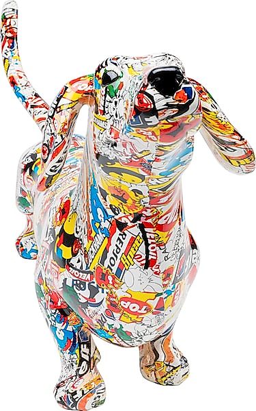 Kare Design Dekofigur "Deko Figur Comic Dog Bodo" günstig online kaufen