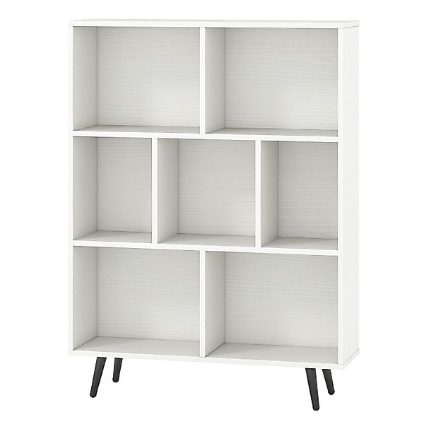 COSTWAY Bücherregal, Holz, Standregal mit 3 günstig online kaufen