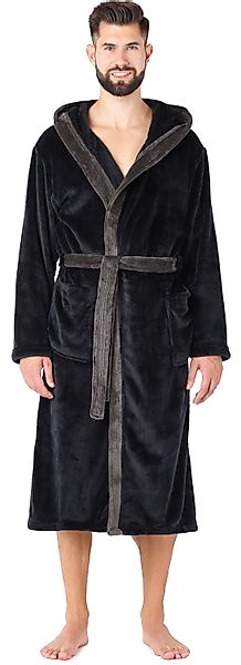 Ladeheid Bademantel Herren Bademantel lang mit günstig online kaufen