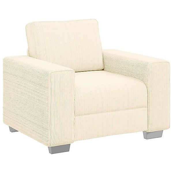 vidaXL Sofa Sessel Creme 60 cm günstig online kaufen