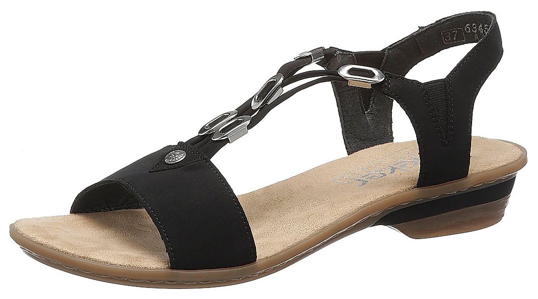 Rieker Sandalette, Sommerschuh, Sandale, Keilabsatz, im modernen Look günstig online kaufen