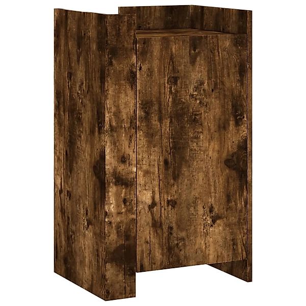 vidaXL Sideboard Räuchereiche 45x35x75 cm Holzwerkstoff 848399 günstig online kaufen