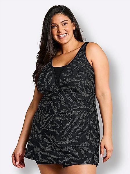 Sheego Badeanzug Badekleid Ärmellos (1-St) günstig online kaufen