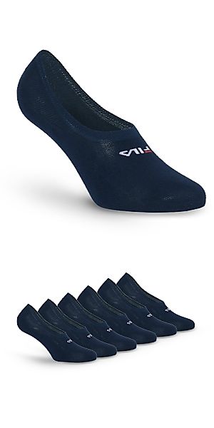 Fila Füßlinge "UNISEX GHOST SOCKS" 6 Paar, mit Logo-Schriftzug, Silikonstre günstig online kaufen